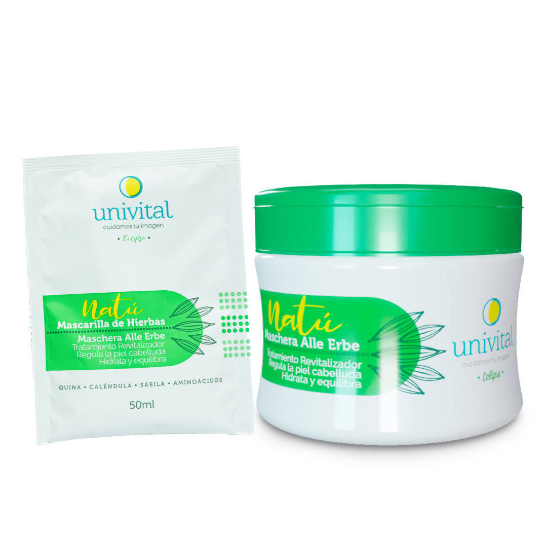 Natú Mascarilla de Hierbas 300g | Tratamiento Revitalizante