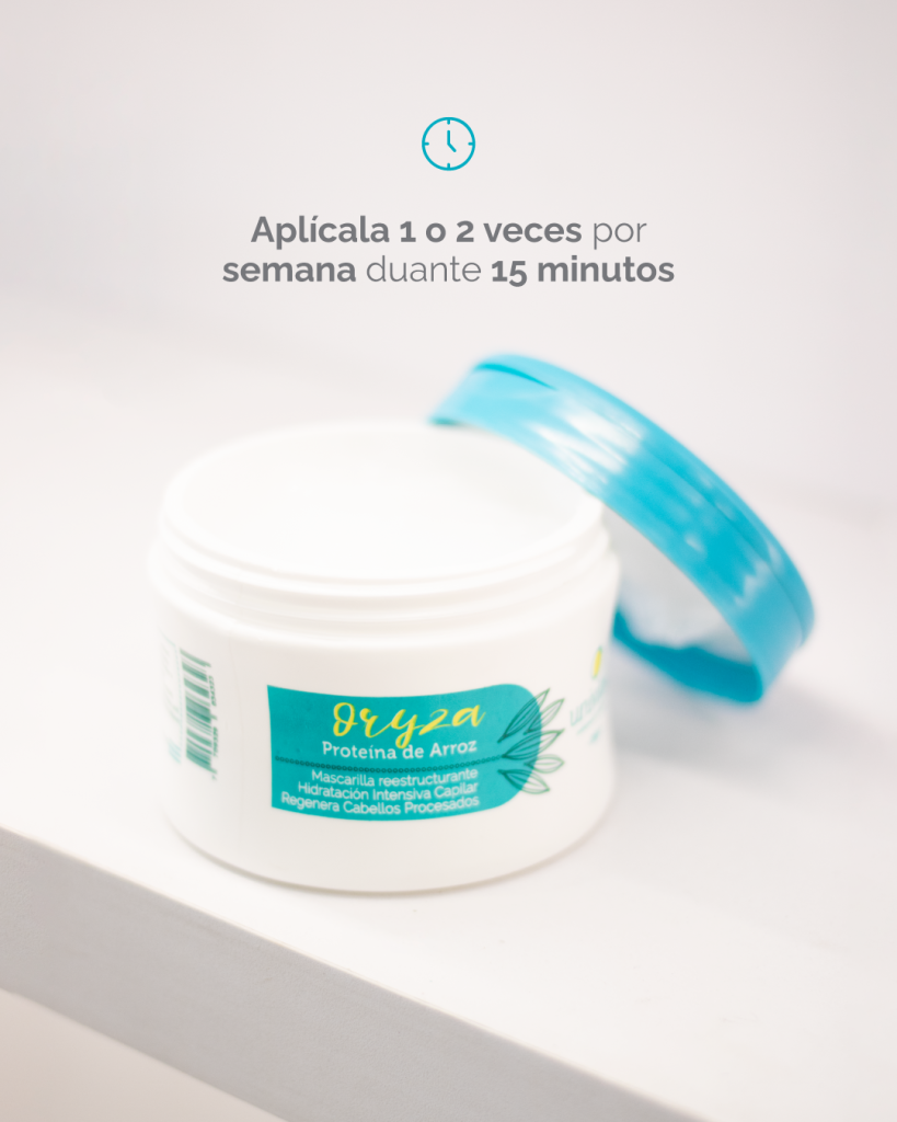 Tu cabello necesita Proteína de Arroz Oryza, el mejor tratamiento para hidratar el cabello seco y maltratado.