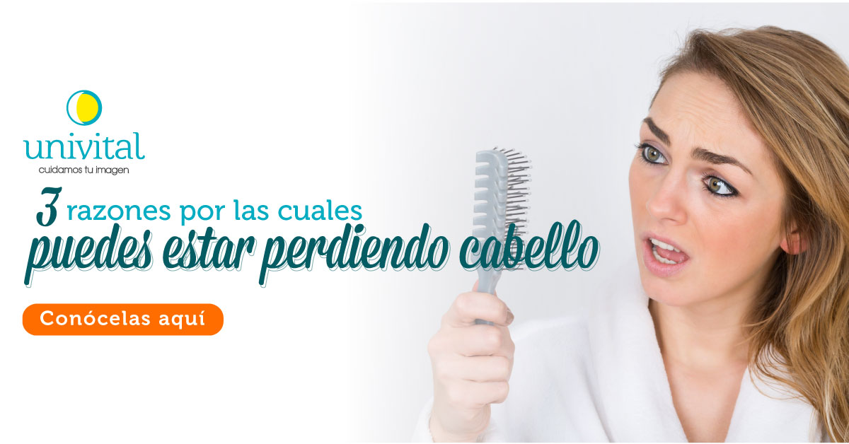 3 razones por las cuales puedes estar perdiendo cabello 